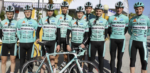 Ked-Bianchi-Team in der Saison 2012
